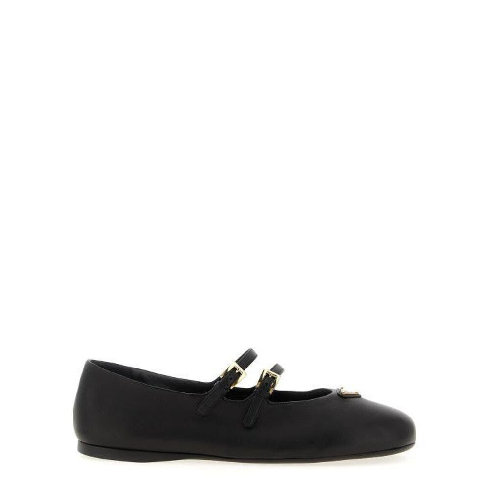 Leather Ballerina Shoes - Picture 4 of 8